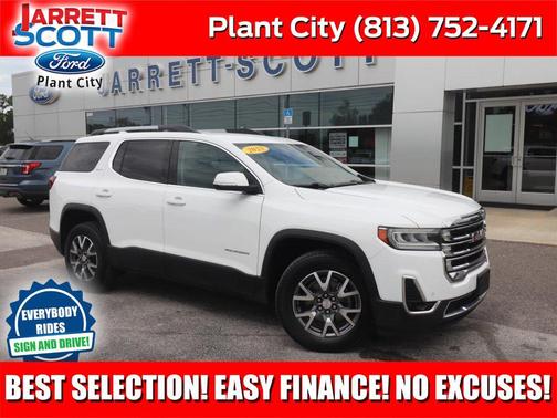 Summit White 2023 GMC Acadia AWD SLT