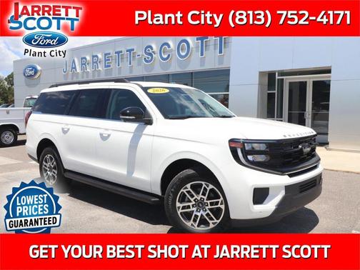 Star White Metallic Tri-Coat 2026 Ford Expedition Max Active 4x2