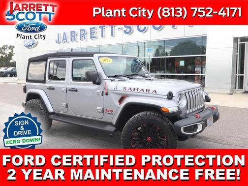 Billet Silver Metallic Clearcoat 2021 Jeep Wrangler Unlimited Sahara