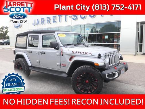 Billet Silver Metallic Clearcoat 2021 Jeep Wrangler Unlimited Sahara
