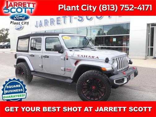 Billet Silver Metallic Clearcoat 2021 Jeep Wrangler Unlimited Sahara