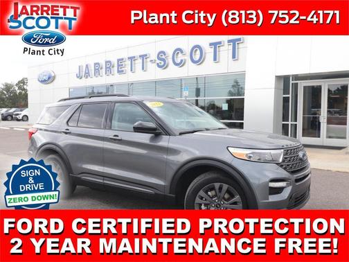 Gray Metallic 2023 Ford Explorer XLT