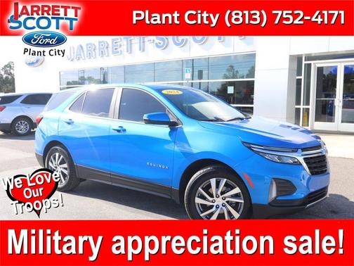 Riptide Blue Metallic 2024 Chevrolet Equinox 1LT