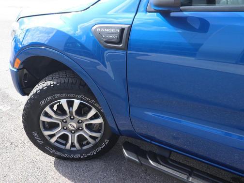 Lightning Blue Metallic 2019 Ford Ranger LARIAT
