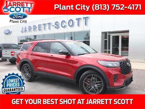 Rapid Red Metallic Tinted Clearcoat 2026 Ford Explorer ST
