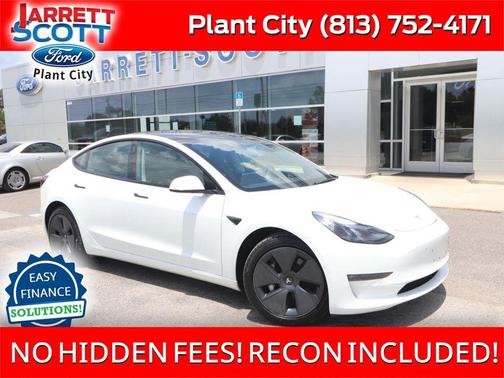 Solid Black 2022 Tesla Model 3 Long Range