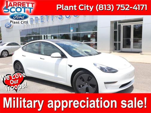 Solid Black 2022 Tesla Model 3 Long Range