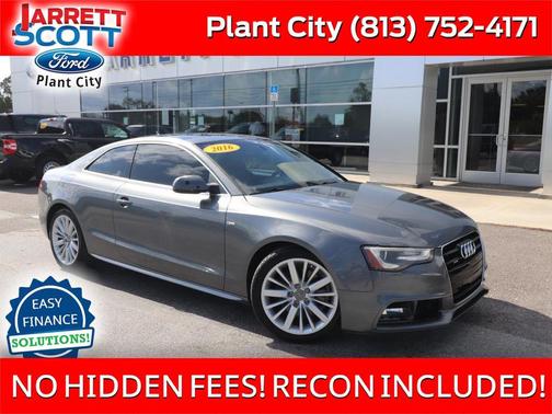 Monsoon Gray Metallic/Black Roof 2016 Audi A5 2.0T Premium Plus