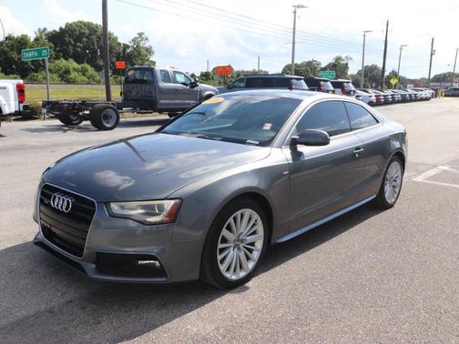 Monsoon Gray Metallic/Black Roof 2016 Audi A5 2.0T Premium Plus