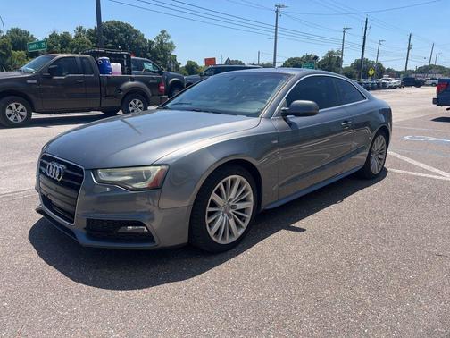 Monsoon Gray Metallic/Black Roof 2016 Audi A5 2.0T Premium Plus
