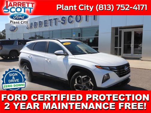 Quartz White 2022 Hyundai TUCSON SEL