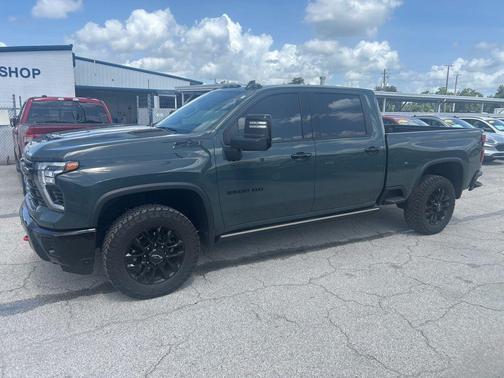 Cypress Gray 2026 Chevrolet Silverado 3500 LTZ