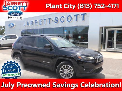 Diamond Black Crystal Pearlcoat 2022 Jeep Cherokee Latitude Lux