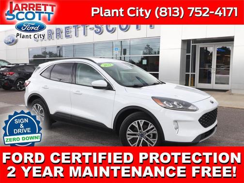 Oxford White 2022 Ford Escape SEL
