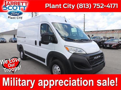 Bright White Clearcoat 2023 RAM ProMaster 1500 Base
