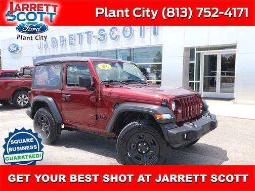 Snazzberry Pearlcoat 2021 Jeep Wrangler Sport