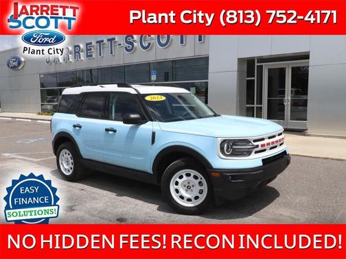 Robins Egg Blue 2023 Ford Bronco Sport Heritage