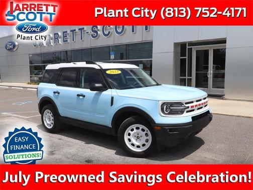 Robins Egg Blue 2023 Ford Bronco Sport Heritage