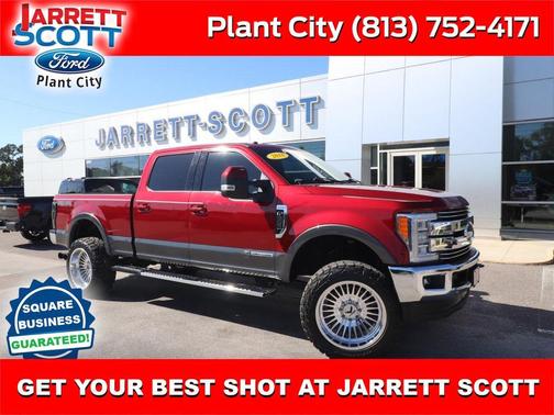 Ruby Red Metallic Tinted Clearcoat 2018 Ford F-250 Lariat