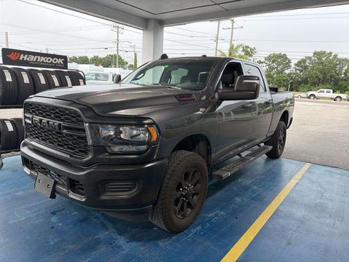 Granite Crystal Metallic Clearcoat 2023 RAM 2500 Tradesman Crew Cab 4x4 6'4' Box
