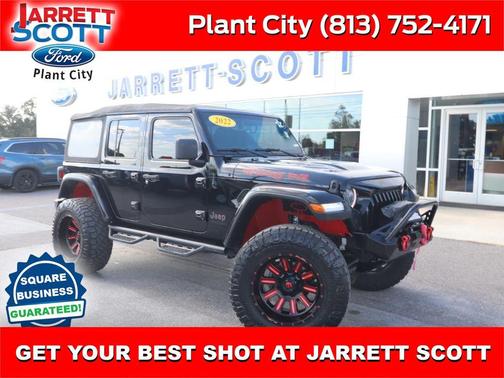 Black Clearcoat 2022 Jeep Wrangler Unlimited Rubicon