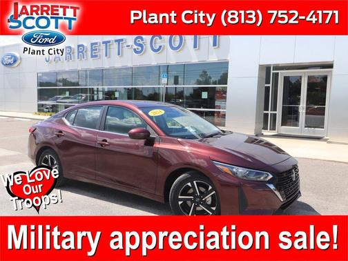Rosewood Metallic 2024 Nissan Sentra SV