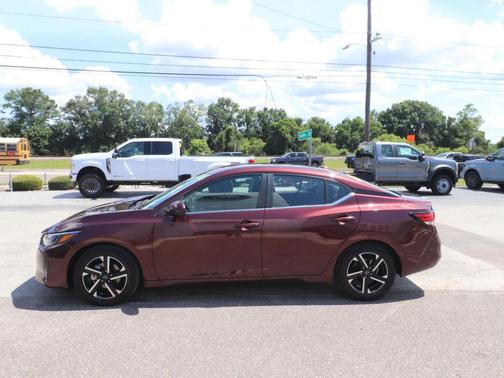 Rosewood Metallic 2024 Nissan Sentra SV