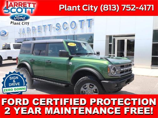 Eruption Green Metallic 2023 Ford Bronco Big Bend