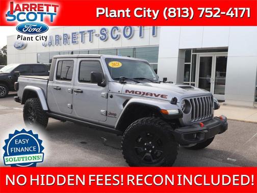 Billet Silver Metallic Clearcoat 2021 Jeep Gladiator Mojave 4x4