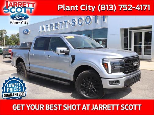 Iconic Silver Metallic 2026 Ford F-150 Lariat
