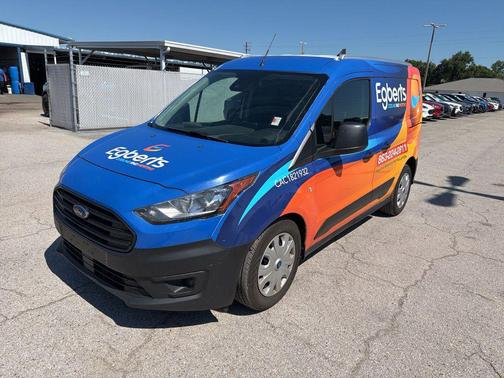 Frozen White 2023 Ford Transit Connect XL Cargo Van