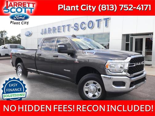 Granite Crystal Metallic Clearcoat 2024 RAM 3500 Tradesman Crew Cab 4x4 8' Box