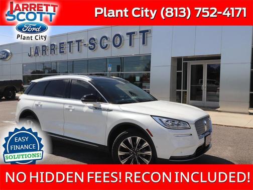 Pristine White Metallic Tri-Coat 2022 Lincoln Corsair Reserve