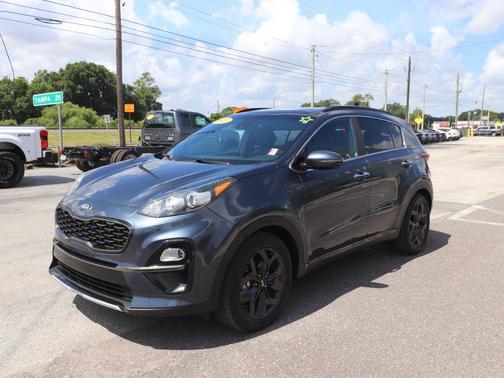 Pacific Blue 2020 Kia Sportage S