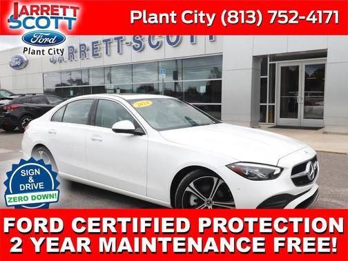 Polar White 2024 Mercedes-Benz C-Class C 300