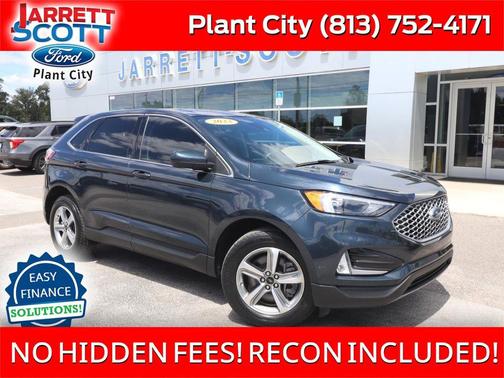 Stone Blue Metallic 2023 Ford Edge SEL