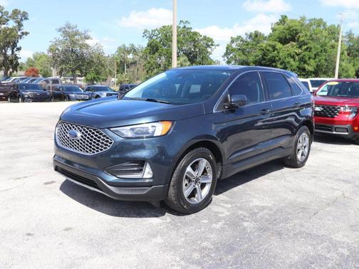 Stone Blue Metallic 2023 Ford Edge SEL