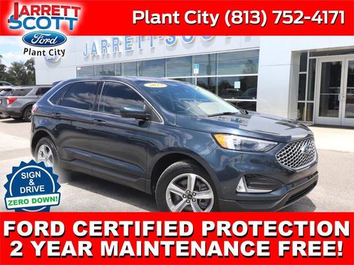 Stone Blue Metallic 2023 Ford Edge SEL