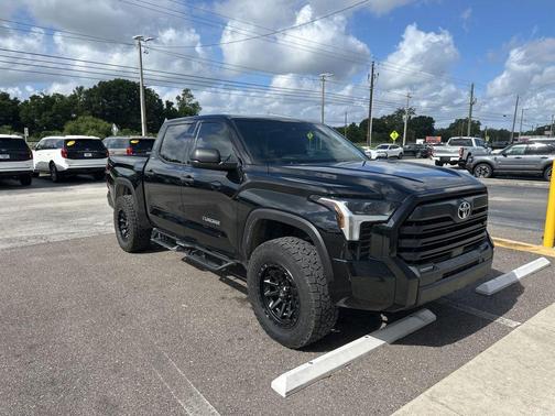 Midnight Black Metallic 2025 Toyota Tundra SR5