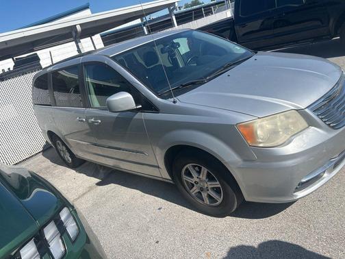 Bright Silver Metallic Clearcoat 2012 Chrysler Town & Country Touring