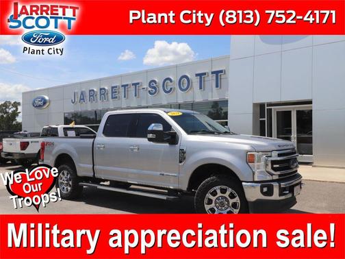 Iconic Silver Metallic 2021 Ford F-350 Lariat
