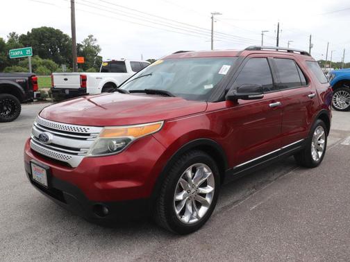 Ruby Red Metallic Tinted Clearcoat 2013 Ford Explorer XLT