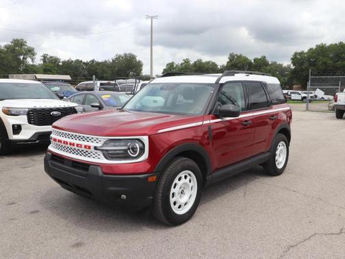 Ruby Red Met Tinted CC 2025 Ford Bronco Sport Heritage