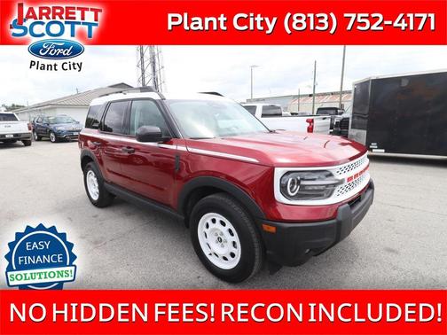 Ruby Red Met Tinted CC 2025 Ford Bronco Sport Heritage
