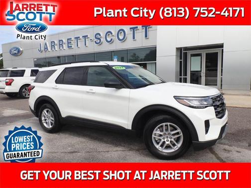Star White Metallic Tri-Coat 2027 Ford Explorer Active