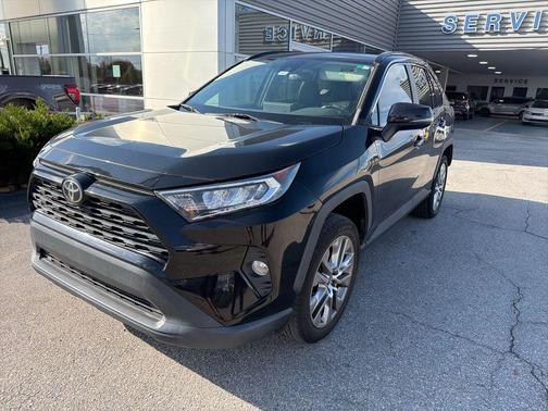 Midnight Black Metallic 2020 Toyota RAV4 XLE Premium