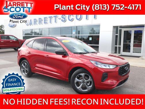Rapid Red Metallic Tinted Clearcoat 2023 Ford Escape ST-Line