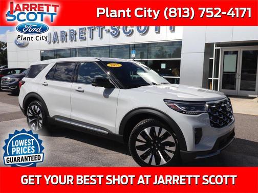 Avalanche Gray 2027 Ford Explorer Platinum