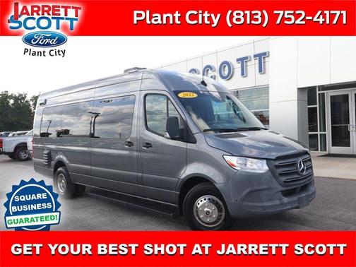 Selenite Grey Metallic 2022 Mercedes-Benz Sprinter 4500 High Roof V6