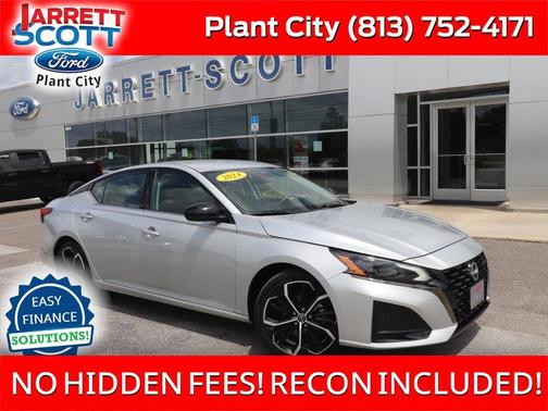Brilliant Silver Metallic 2024 Nissan Altima SR FWD